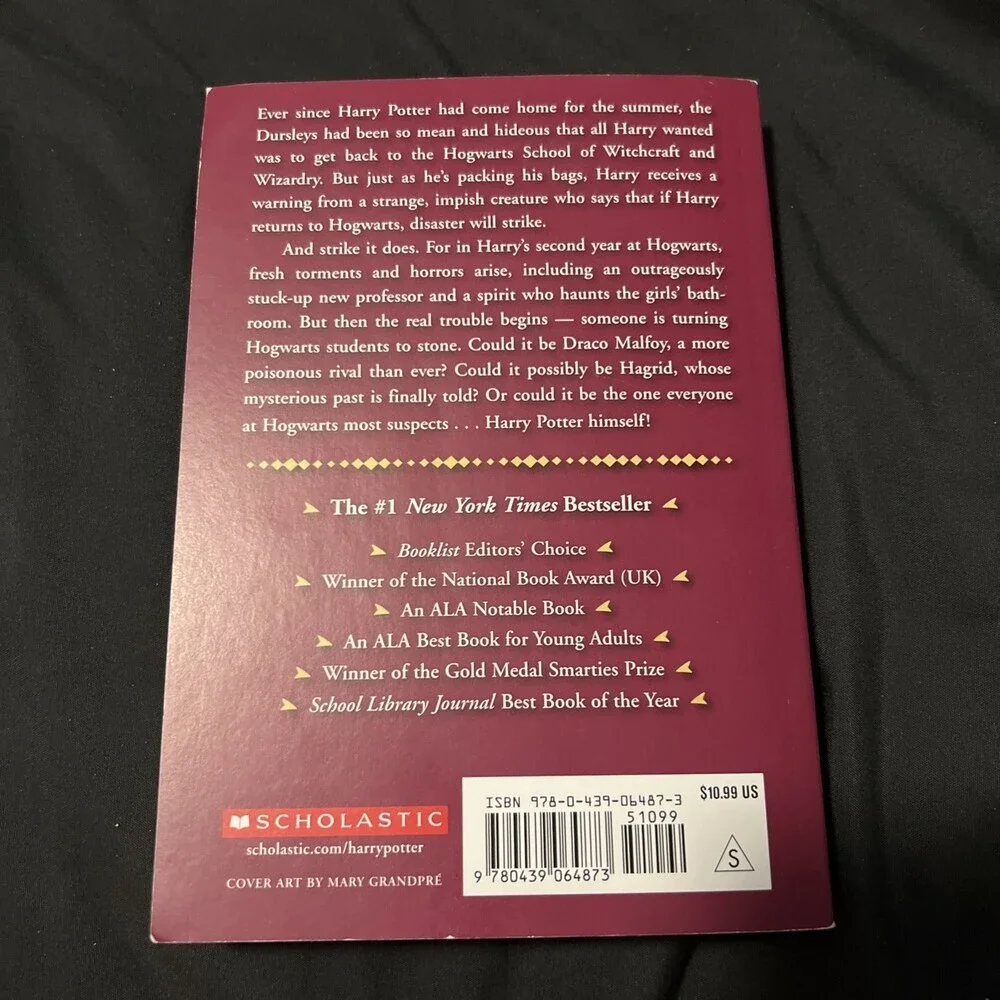 Harry Potter and the Chamber of Secrets - Paperback, 1st Edition/21s Printing
